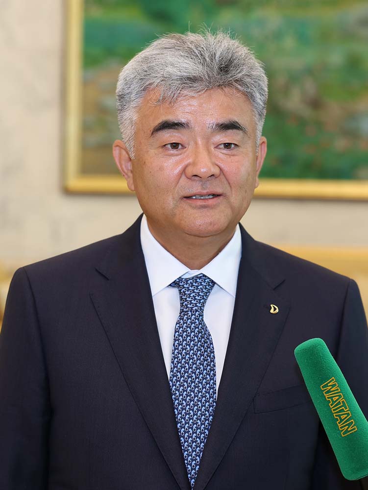 Президент Туркменистана принял руководителя компании «Daewoo Engineering & Construction Co., Ltd»